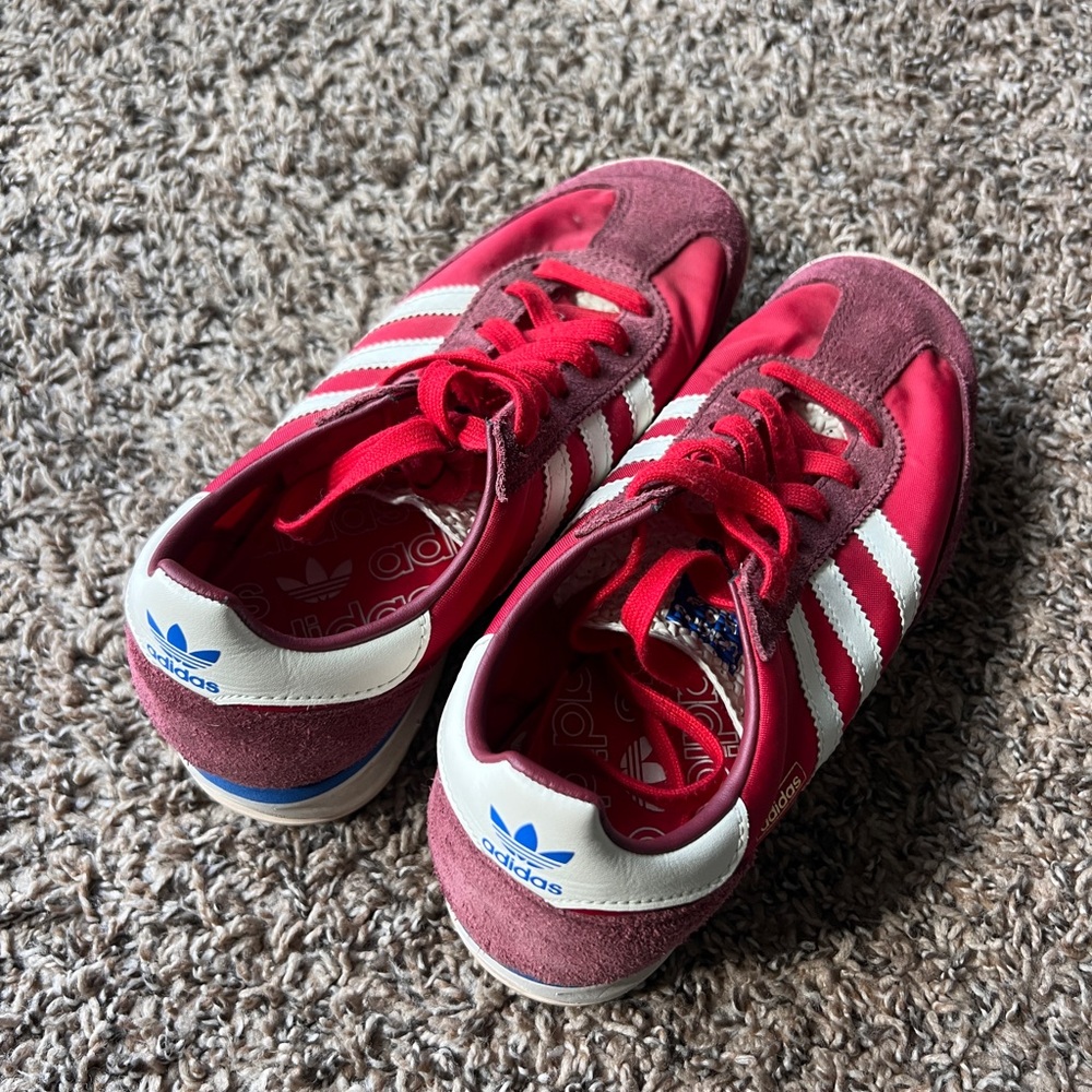 Adidas Kids Red Sneakers